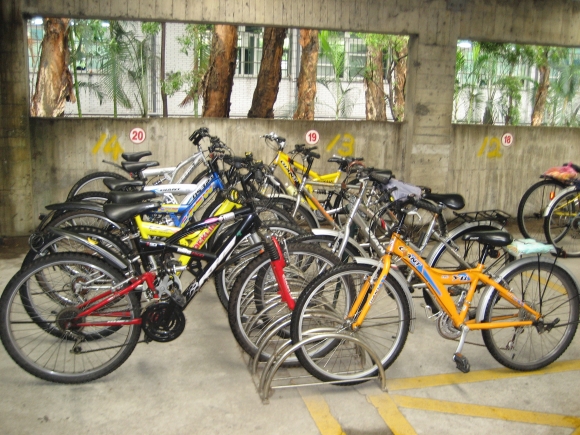 學生腳踏車停車格-